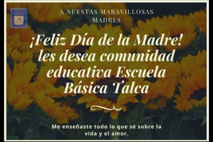 Negro Floral Día de la Madre Tarjeta