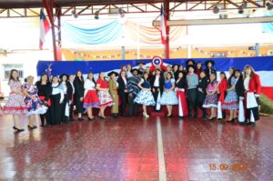 Acto de Fiestas Patrias en Escuela Básica Talca 2023