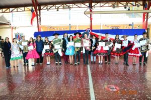 Campeonato de Cueca 2023 en Escuela Básica Talca