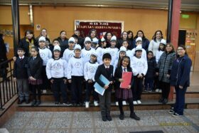 Acto cívico terceros años. Día de las Glorias Navales. Presentación de las listas A-B-C, postulantes al CGA 2025