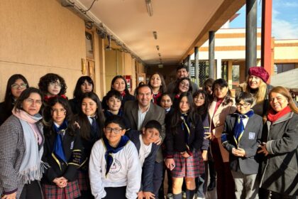 Visita diputado Donoso