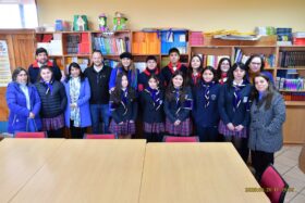 Diputado Jorge Guzmán Zepeda visita a estudiantes del equipo Delibera y estudiantes que postulan a directorio de CGA 2025