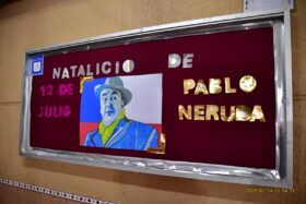 Acto cívico octavos años: Natalicio Pablo Neruda