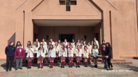 Coro participa por segundo año consecutivo en encuentro Crecer cantando en Santiago