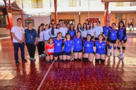 Encuentro deportivo en Escuela Básica Talca