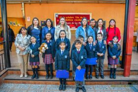 Acto cívico 2° básicos “Día de la Biblioteca Escolar”