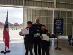 Estudiantes de Escuela Básica Talca participan en Feria Científica del Colegio Las Rastras