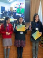 Estudiante de séptimo básico C obtiene tercer lugar en la cuarta versión del Torneo Bilingüe, organizado por la escuela Felipe Cubillos, Brilla el Sol
