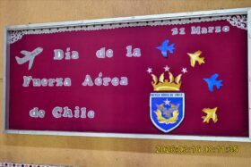 Acto cívico séptimos básicos: “Día de la fuerza aérea de Chile”