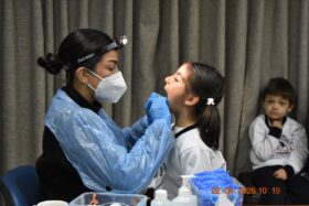 Proceso de Fluoración para niños/as de Pre Kinder y Kinder.