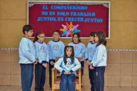 Acto cívico “El compañerismo no es solo trabajar juntos, es crecer juntos”.