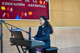 Acto cívico ” Semana de la Educación Artistica”