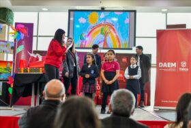 Ganadores y destacados del concurso comunal de pintura “Talca respira”