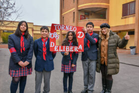 Equipo Delibera de Escuela básica Talca, seleccionado a la final Regional del Maule en Torneo Inter-Escolar de Deliberación y Formación Cívica. “DELIBERA”