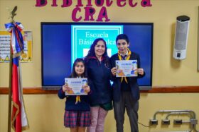 Acto cívico Quintos básicos: “Dia de las bibliotecas escolares”